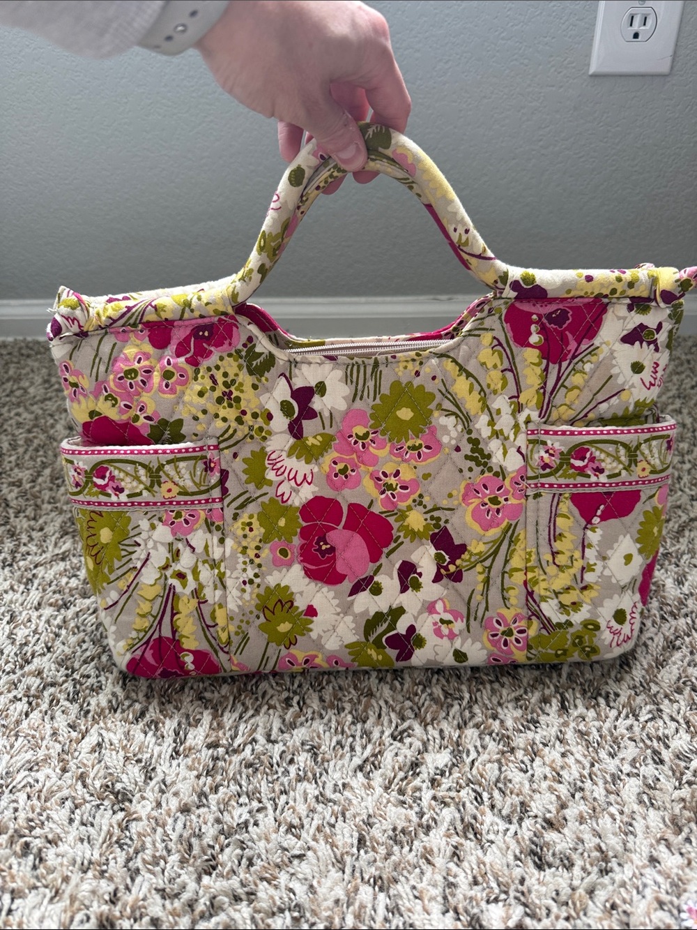 Vera Bradley Make Me Blush Purse